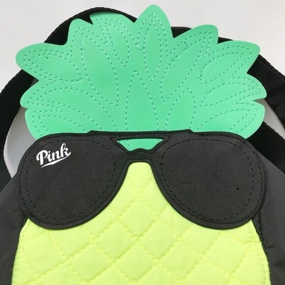 PINK Victoria Secret neon pineapple lunch bag - Picture 2 of 7